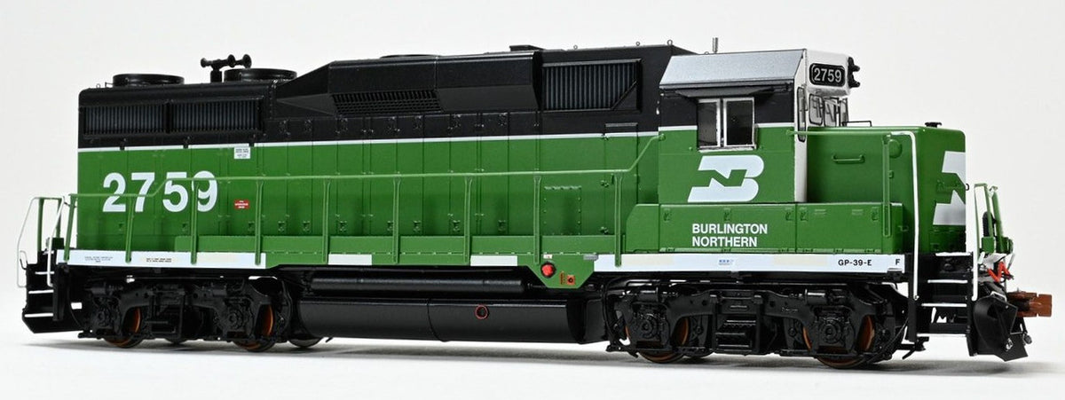 ScaleTrains Rivet Counter HO SXT40936 DCC Ready EMD GP39E Burlington Northern/White Face/Strobe Lights BN #2768