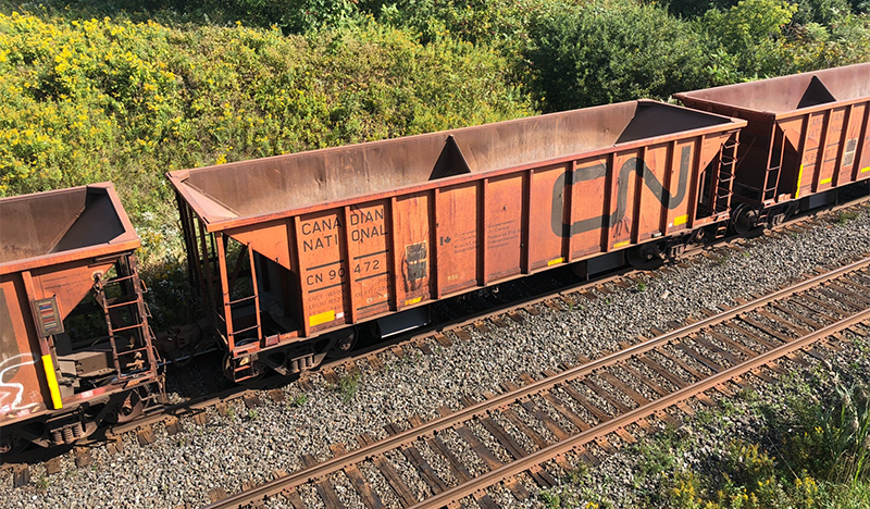 Rapido Trains Inc HO 158020 NSC Ballast Car Herzog 'Late' HZGX 6-Pack