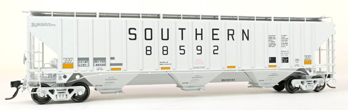 Tangent Scale Models HO 36370-03 PS4750 Covered Hopper Southern Delivery 1981 with Conspicuity 2005+ SOU #88642