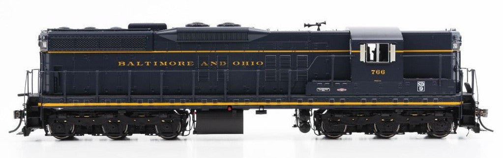 Rapido Trains Inc HO 50615 DCC/ESU Loksound V5 Equipped EMD SD9 Locomotive Baltimore & Ohio B&O #768