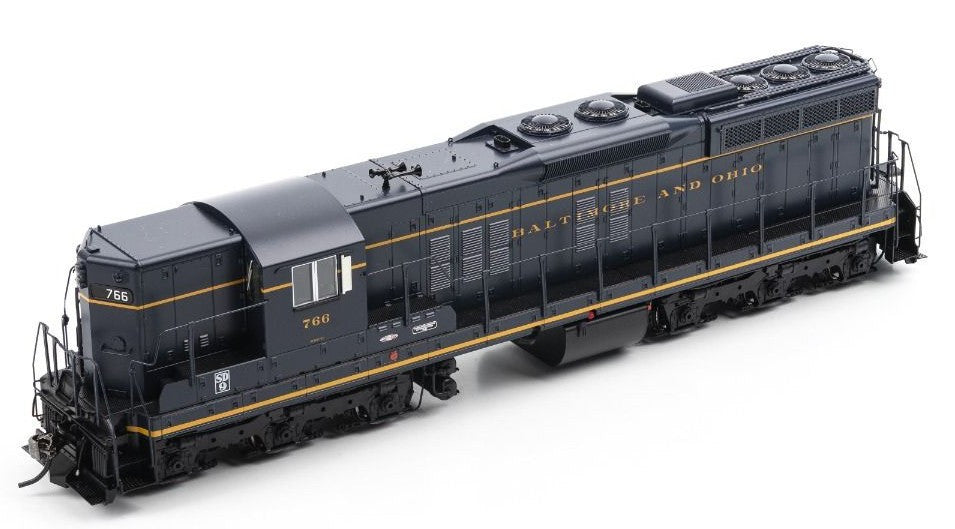 Rapido Trains Inc HO 50615 DCC/ESU Loksound V5 Equipped EMD SD9 Locomotive Baltimore & Ohio B&O #768