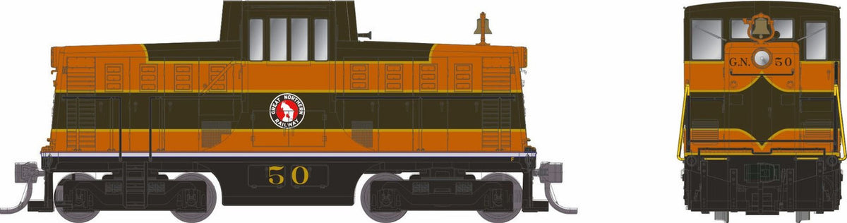 Rapido Trains Inc HO 48549 DCC/ESU LokSound V5 Equipped GE 44-Tonner Locomotive Great Northern GN #51