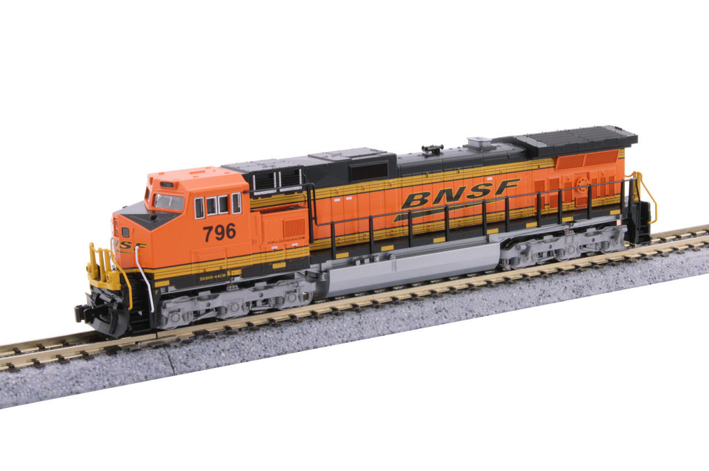 Kato N 176-3518 DCC Ready GE C44-9W Locomotive BNSF Railway 'Wedge