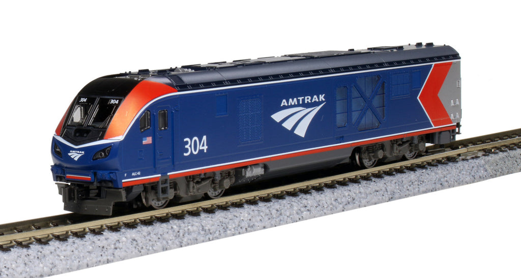 Kato N 176-6053 DCC Ready Siemens ALC-42 Charger Amtrak Phase VI