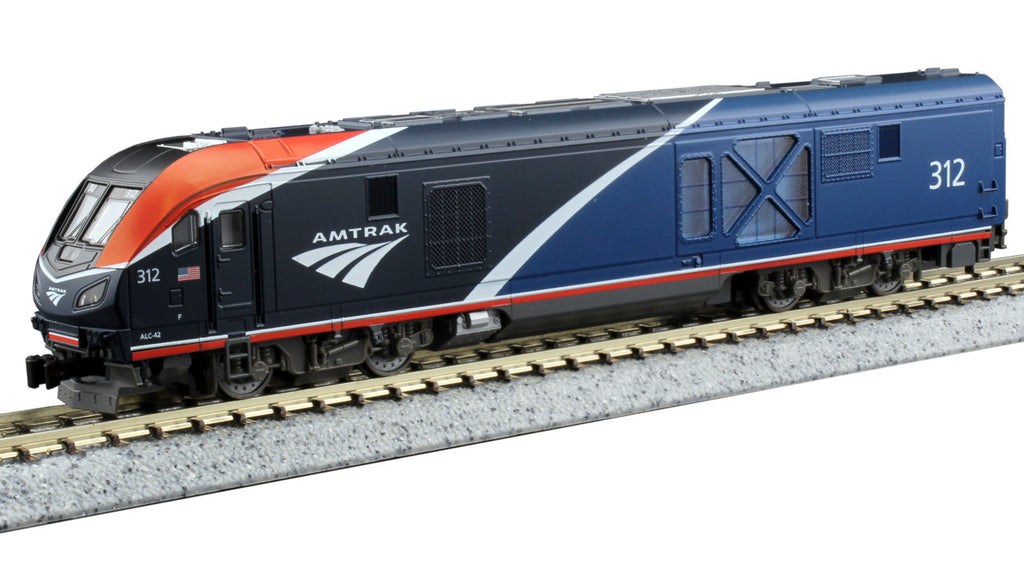 Kato N 176-6055 DCC Ready Siemens ALC-42 Charger Locomotive Amtrak