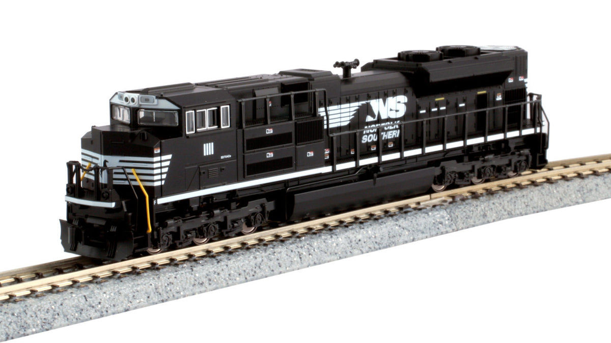 Kato N 176-8515-LS-DMW with DCC/ESU LokSound V5 EMD SD70ACe Diesel Locomotive Norfolk Southern NS #1111