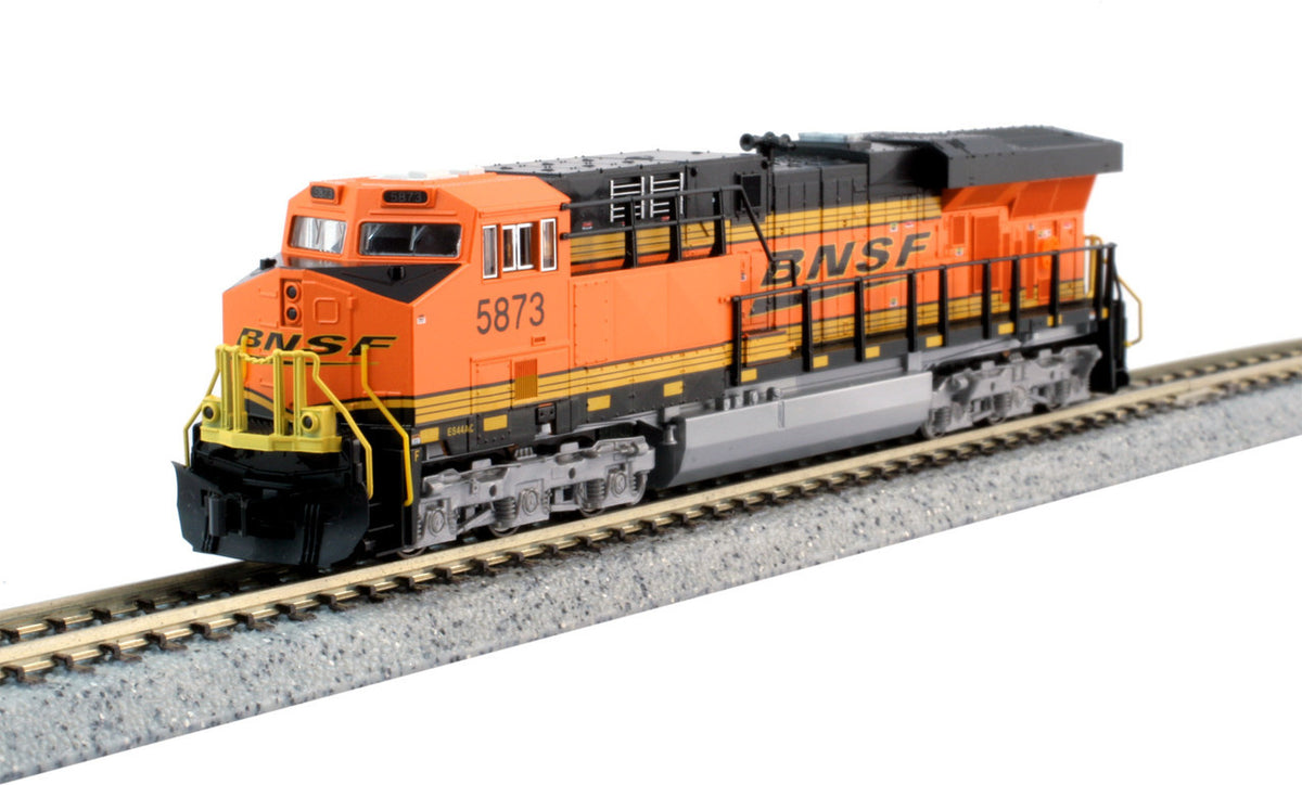 Kato N 176-8940-LS-DMW with DCC/ESU LokSound V5 GE ES44AC Locomotive Burlington Northern Santa Fe 'Swoosh' Logo BNSF #5749