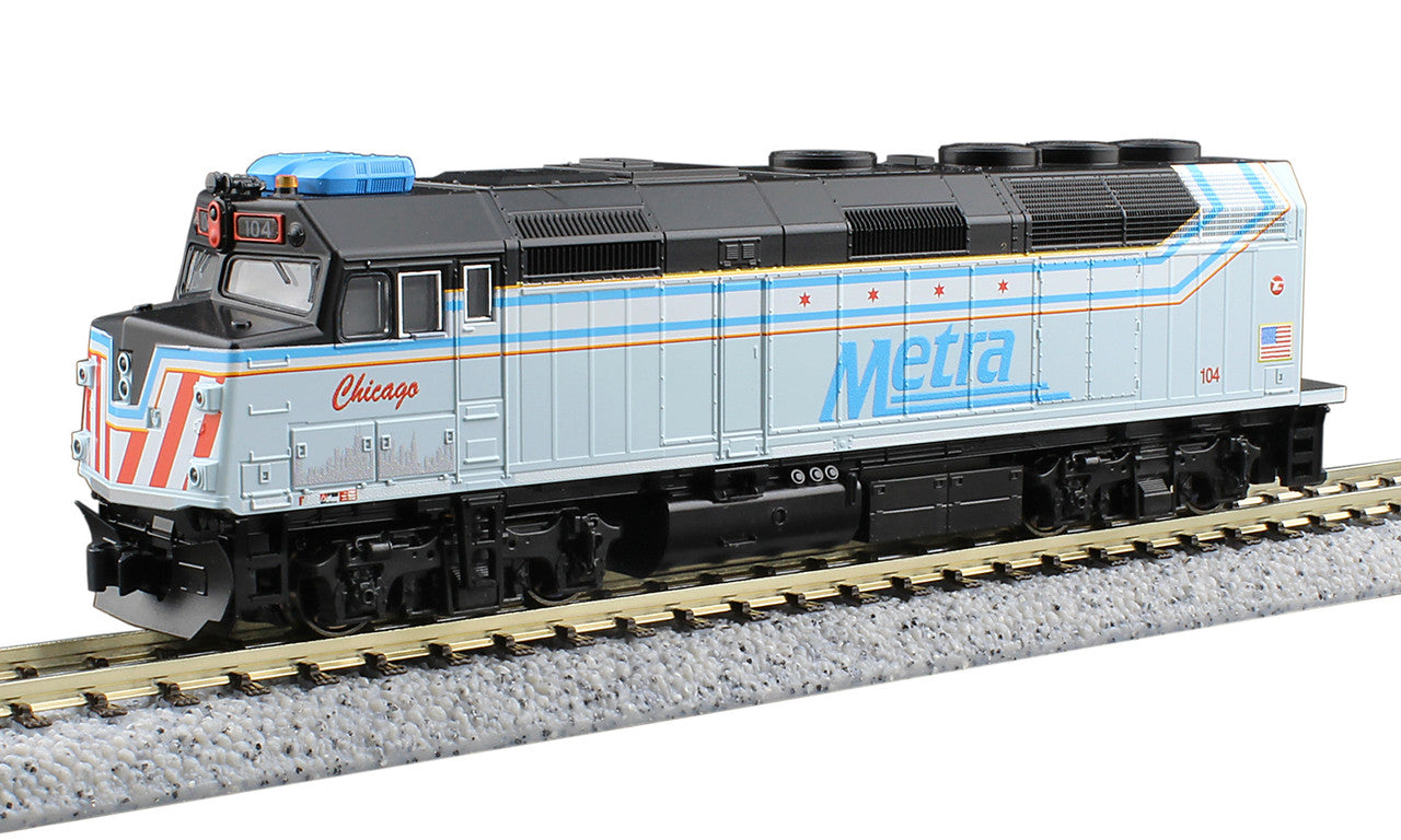 Kato N 106-0031 DCC Ready MP36PH Commuter Train Starter Set