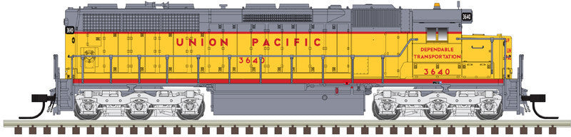 Atlas Master Gold Series N 40006027 DCC/Tsunami 2 Sound Equipped EMD SD45 Locomotive Union Pacific UP #3626