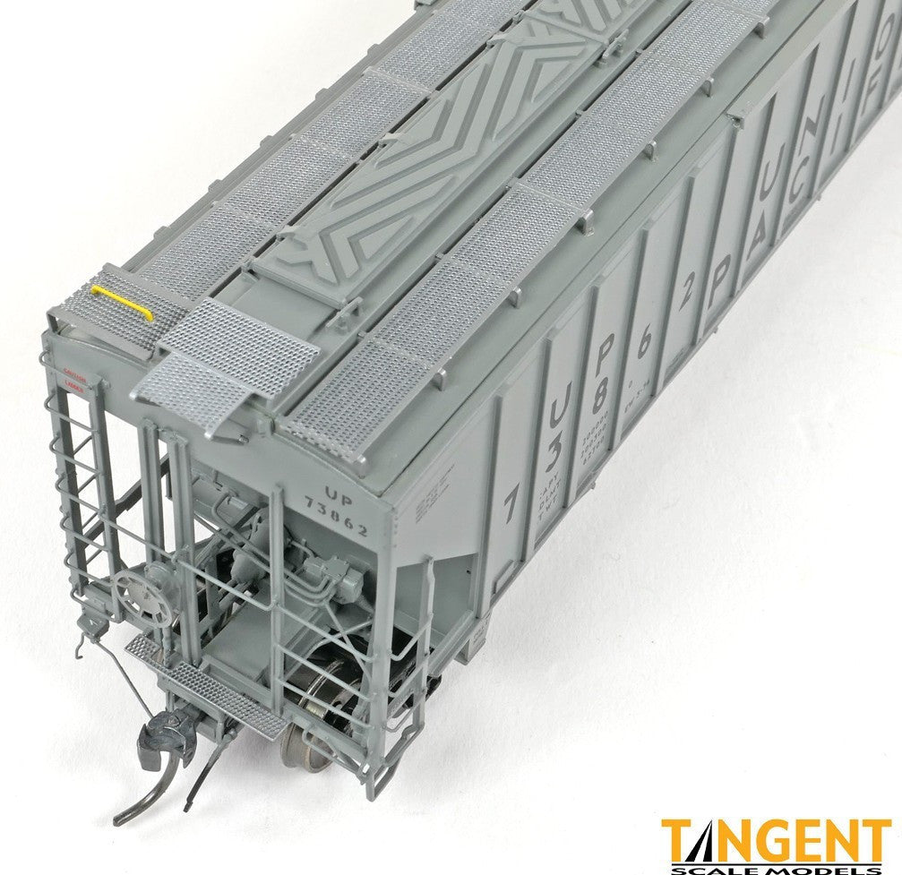 Tangent Scale Models HO 36373-10 PS4750 Covered Hopper Union Pacific 'Delivery Gray CH-100-28 3-1974' UP #74031