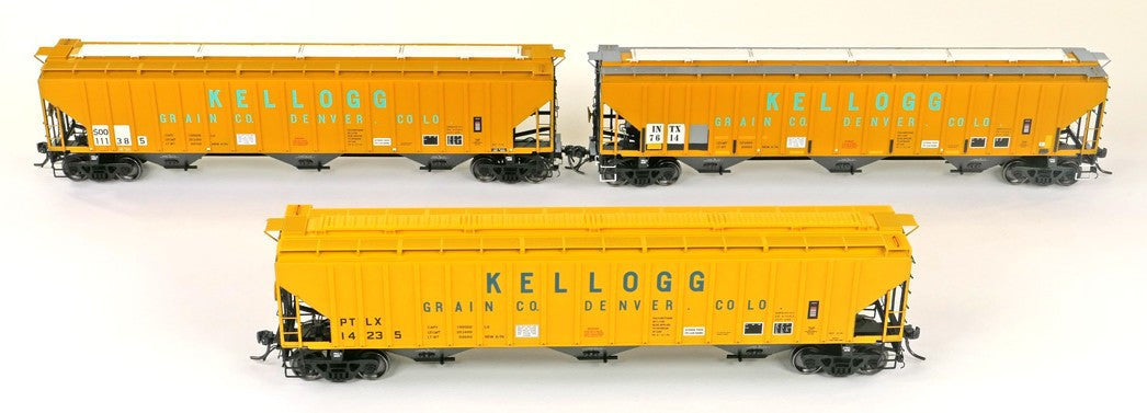 Tangent Scale Models HO 20082-01 PS4750 Covered Hopper Soo Line 'Kellogg Grain 1989+' SOO #111385