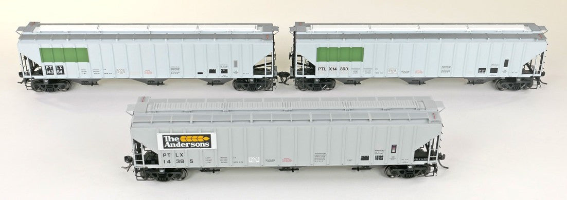 Tangent Scale Models HO 20085-02 PS4750 Covered Hopper Pullman Transport Leasing Company 'The Andersons 1999+' PLTX #14390