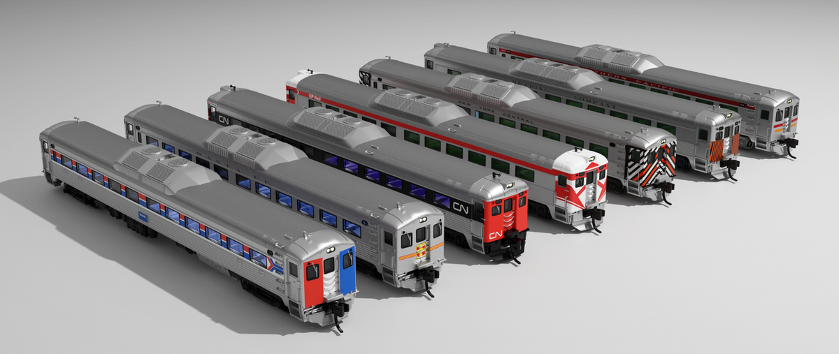 Rapido Trains Inc N 516007 DCC Ready Budd RDC-1 Phase 2 CP Rail 'Action Red' Scheme