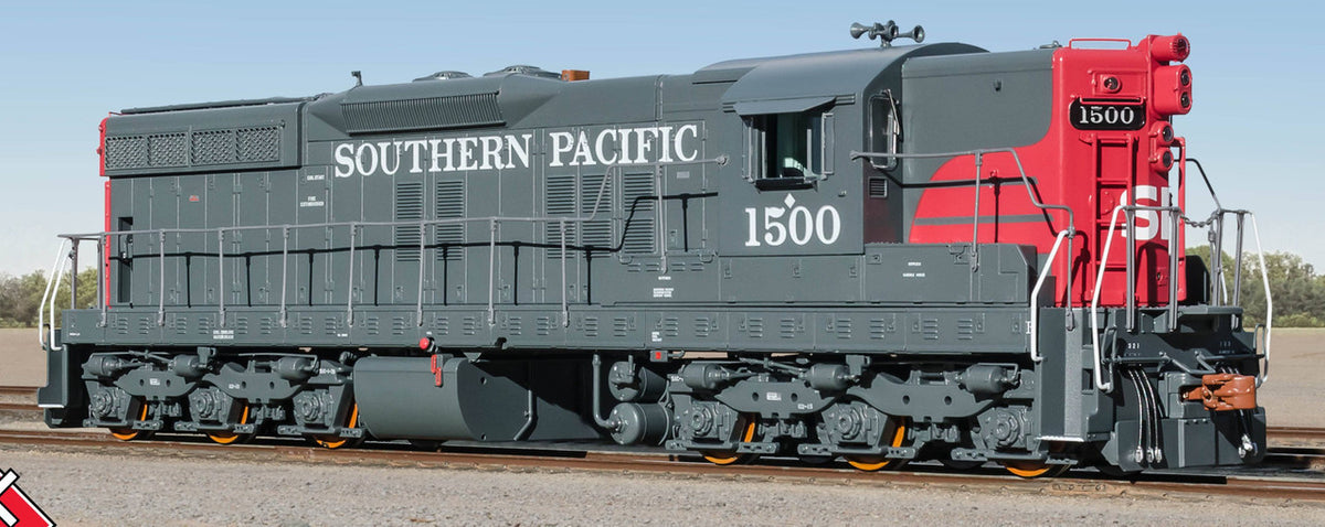 ScaleTrains Rivet Counter HO SXT41197 DCC Ready EMD SD7R Locomotive Southern Pacific 'Bloody Nose' SP #1530