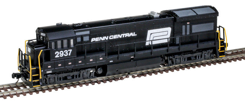 Atlas Master Gold Series N 40005926 DCC/ESU LokSound V5 Equipped GE U33 Locomotive Penn Central PC #2921