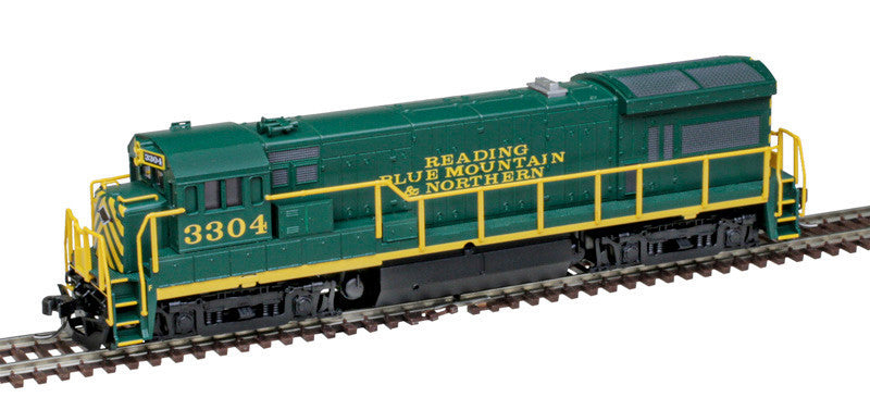 Atlas Master Gold Series N 40005929 DCC/ESU LokSound V5 Equipped GE U33 Locomotive Reading & Northern RBMN #3304