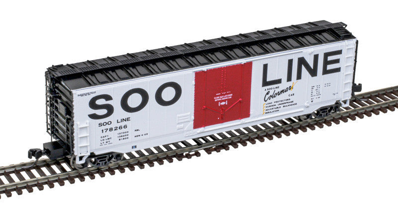 Atlas Master N 50007162 50’ GA RBL Boxcar Soo Line #178300