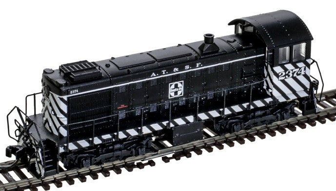 Atlas Master Gold Series N 40005712 DCC/ESU LokSound V5 Equipped Alco S-2 Locomotive Santa Fe ATSF #2388