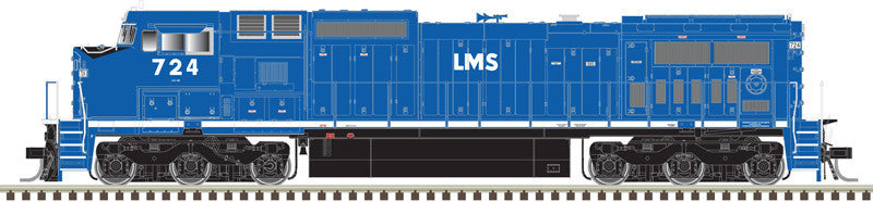 Atlas Master Silver Series HO 10004492 DCC Ready GE DASH 8-40CW Locomotive Locomotive Management Services LMS #739