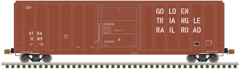 Atlas Master HO 20007600 FMC 5347 Single-Door Boxcar Golden Triangle Railroad GTRA #1191