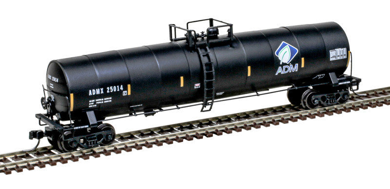 Atlas Master N 50006973 ACF 23,500-Gallon Tank Car Archer-Daniels-Midland 'Leaf' ADMX #25037