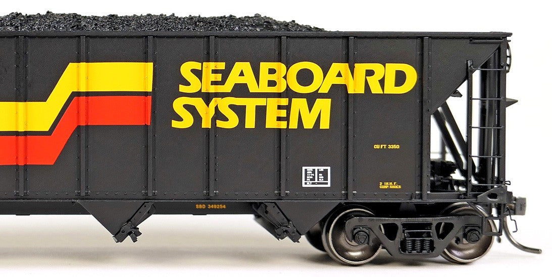 Tangent Scale Models HO 32018-04 Bethlehem Steel 3350CuFt Quad Coal Hopper Seaboard System 'Seaboard Repaint 1986+' SBD #349227