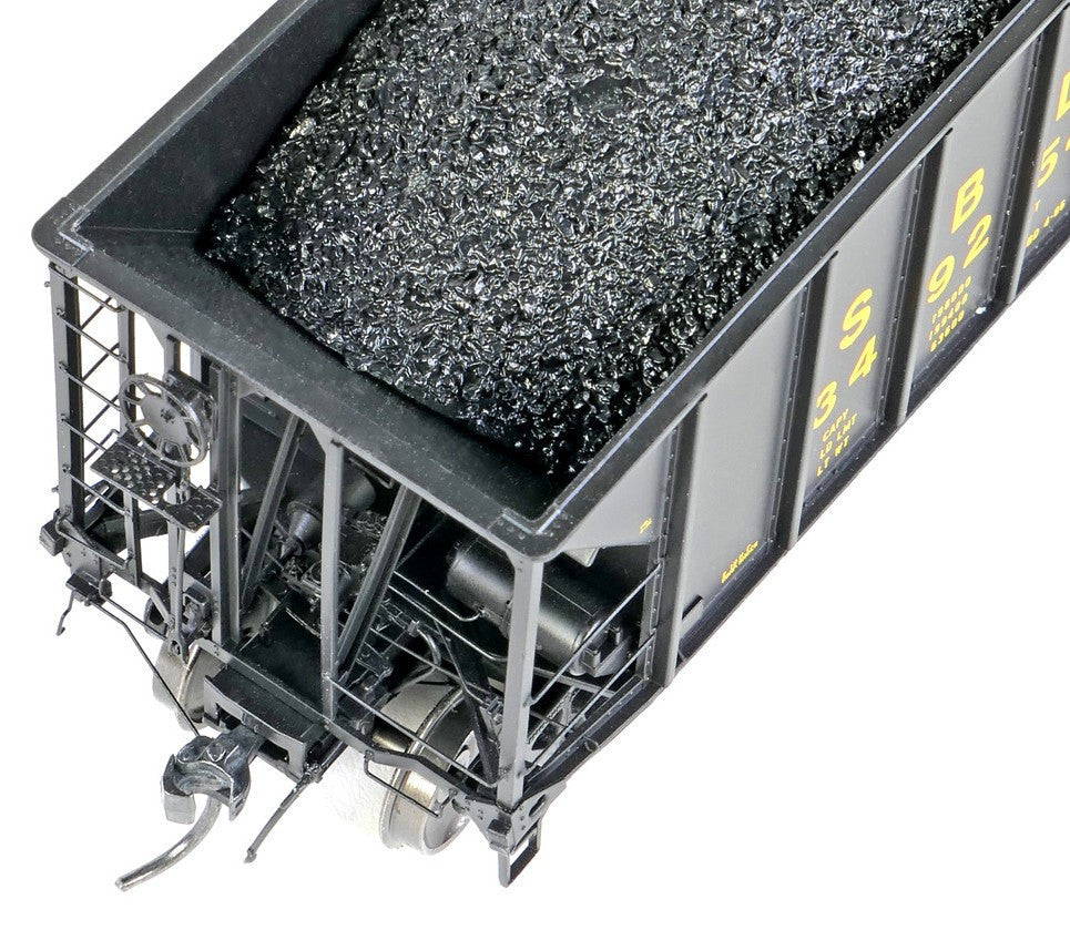 Tangent Scale Models HO 32018-04 Bethlehem Steel 3350CuFt Quad Coal Hopper Seaboard System 'Seaboard Repaint 1986+' SBD #349227