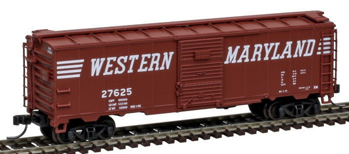 Atlas Master N 50007101 1932 ARA 40' Steel Boxcar Western Maryland WM #28121