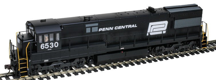 Atlas Master Silver Series HO 10004591 DCC Ready GE U28C Locomotive Penn Central PC #6530