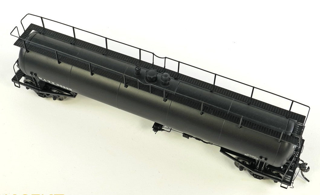 Tangent Scale Models HO 31011-03 NACC 1963-Design 20,500 Gallon Non-Insulated Tank Car NATX 'Black Lease Delivery 1966' NATX #22231