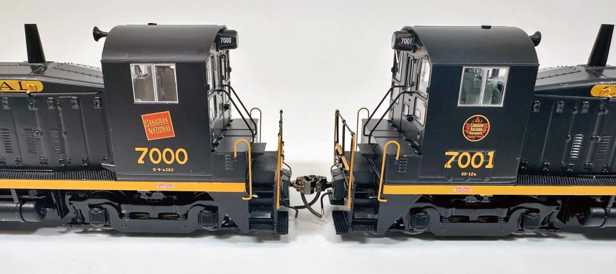Rapido Trains Inc HO 27572 DCC/ESU LokSound V5 Equipped EMD SW9 Locomotive Canadian National 'Black Scheme' CN #7007