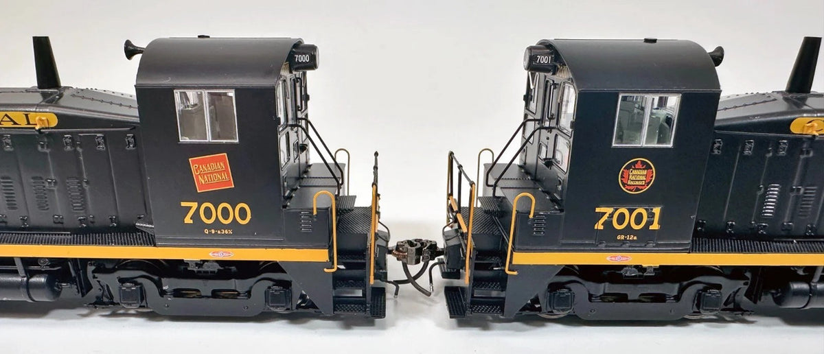 Rapido Trains Inc HO 27614 DCC/ESU LokSound V5 Equipped EMD SW9 Locomotive Canadian National 'post-1954 Black Scheme' CN #7005