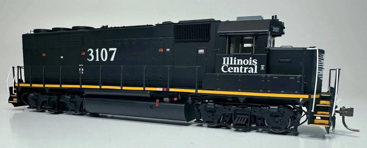 Rapido Trains Inc HO 40553 DCC/ESU LokSound V5 Equipped EMD GP40R Locomotive Illinois Central 'Black Scheme' IC #3115
