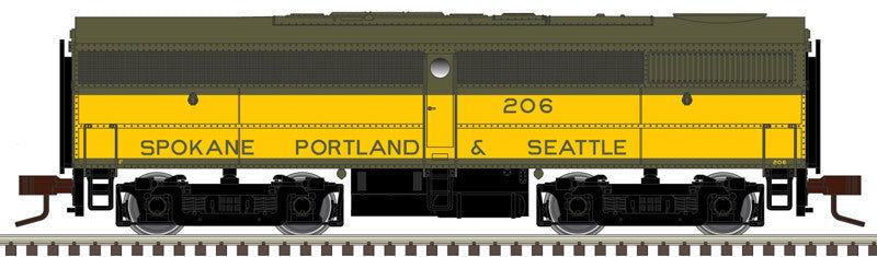 Atlas Master Gold Series N 40005120 DCC/ESU LokSound V5 Equipped Alco FB-1 Spokane Portland & Seattle SP&S #206