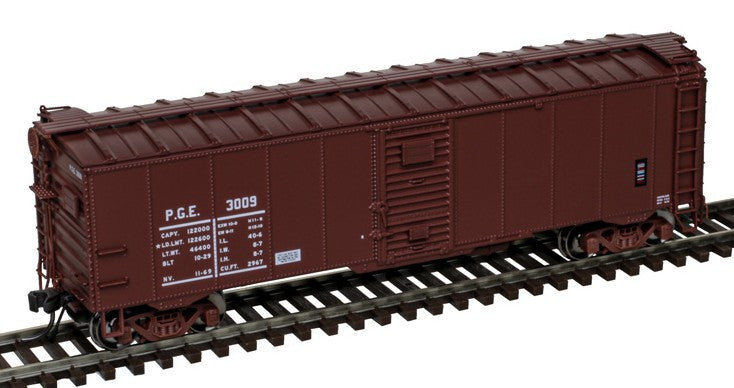 Atlas Master HO 20007906 40' Minibox Boxcar Pacific Great Eastern PGE #3025
