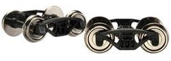 Atlas HO 185000 Freight Car Trucks 50-Ton Bettendorf Friction-Bearing 2-Pack
