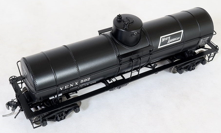 Tangent Scale Models HO 19025-01 General American GATC 8,000 Gallon 1917-Design Radial Course Tank Car VENX '1964 North American Lease' VENX #578