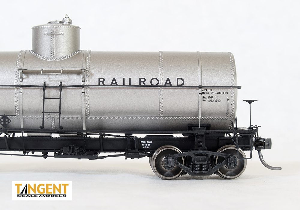 Tangent Scale Models HO 19066-03 General American 1917-design 10,000 Gallon Insulated Tank Car Alaska Railroad '1955+' ARR #9014