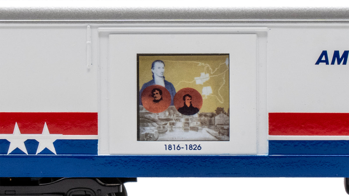 Bachmann HO 19903 72' Exhibit (Converted Baggage) Car American Freedom Train #103 (1816-1836)