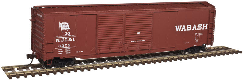 Atlas Master HO 20004423 50' Postwar Double-Door Boxcar Wabash NJI&I #3331