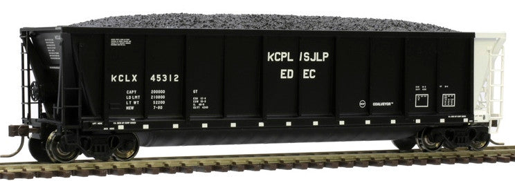 Atlas Master HO 20006700 ACF Coalveyor Bathtub Gondola Kansas City Power & Light SJLP KCLX #45349
