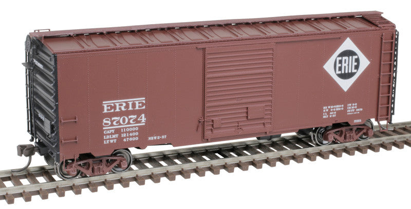 Atlas Master HO 20006818 40' Postwar Boxcar Erie #87074