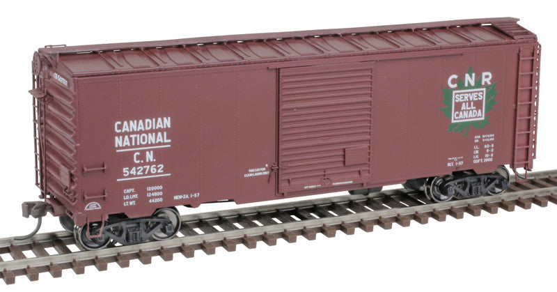 Atlas Master HO 20006831 40' Postwar Boxcar Canadian National CN #542823