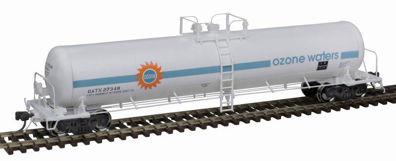 Atlas Master HO 20006973 GATX 20,700-Gallon Tank Car Ozone Waters GATX #27349