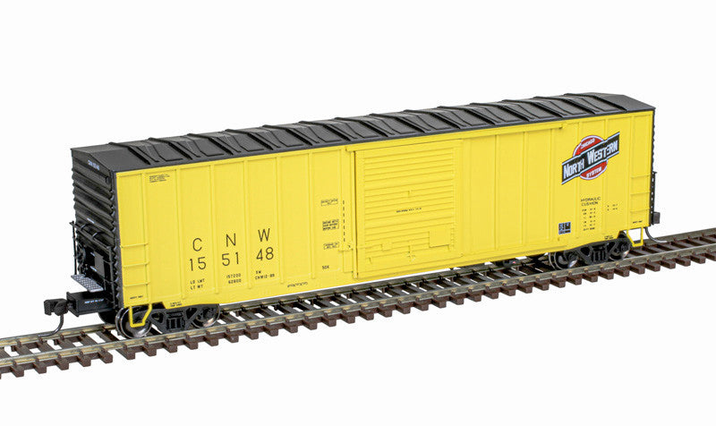 Atlas Master HO 20007068 50' Precision Design Rib-Side Single Door Boxcar Chicago & North Western CNW #155152