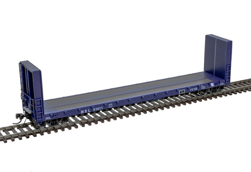 Atlas Master HO 20007110 51'6" Bulkhead Flatcar Montana Rail Link MRL #61020