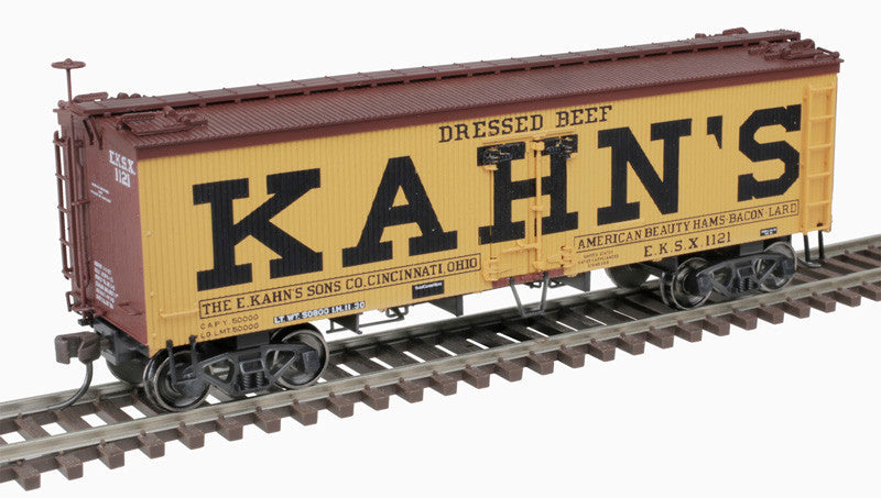 Atlas Master HO 20007205 36' Wood Reefer Kahn's EKSX #1110