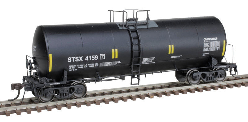 Atlas Master HO 20007216 Trinity 17,600-Gallon Corn Syrup Tank Car w/Conspicuity Stripes Tate & Lyle Staley STSX #4256