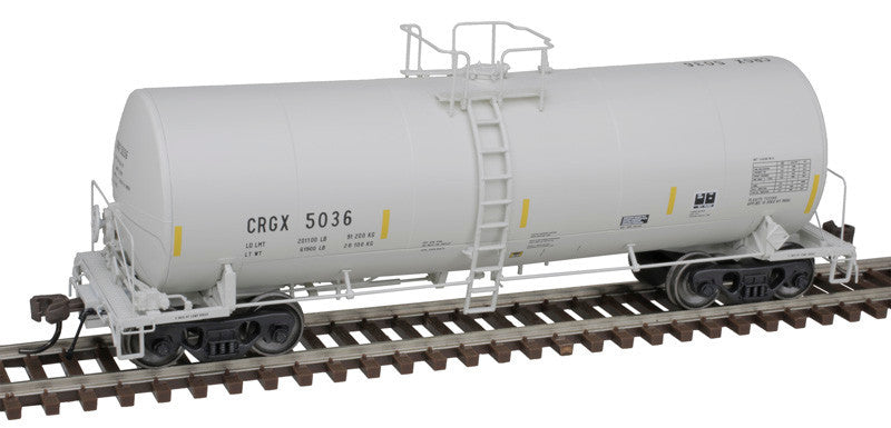 Atlas Master HO 20007222 Trinity 17,600-Gallon Corn Syrup Tank Car w/Conspicuity Stripes Cargill 'UTCI Repaint' CRGX #5071