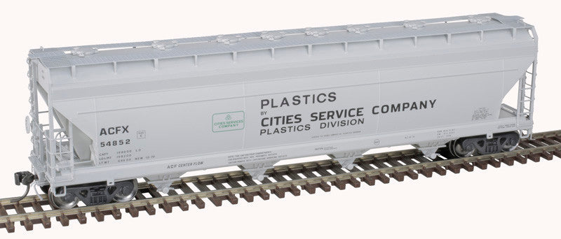 Atlas Master Plus HO 20007371 ACF 5250 Covered Hopper Cities Service Company ACFX #54864
